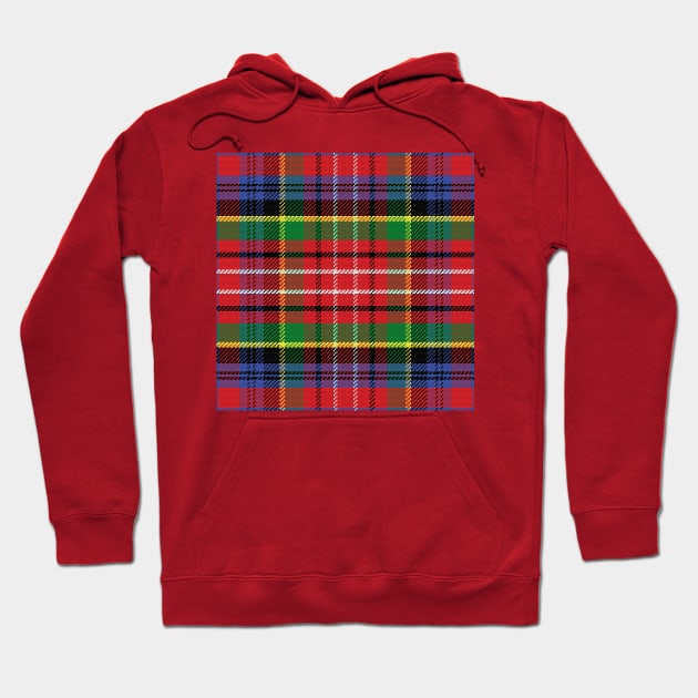 Caledonia Scottish tartan Hoodie by kavalenkava